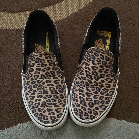 Vans Shoes Vans Leopard Print Classic Slip On Shoes Poshmark